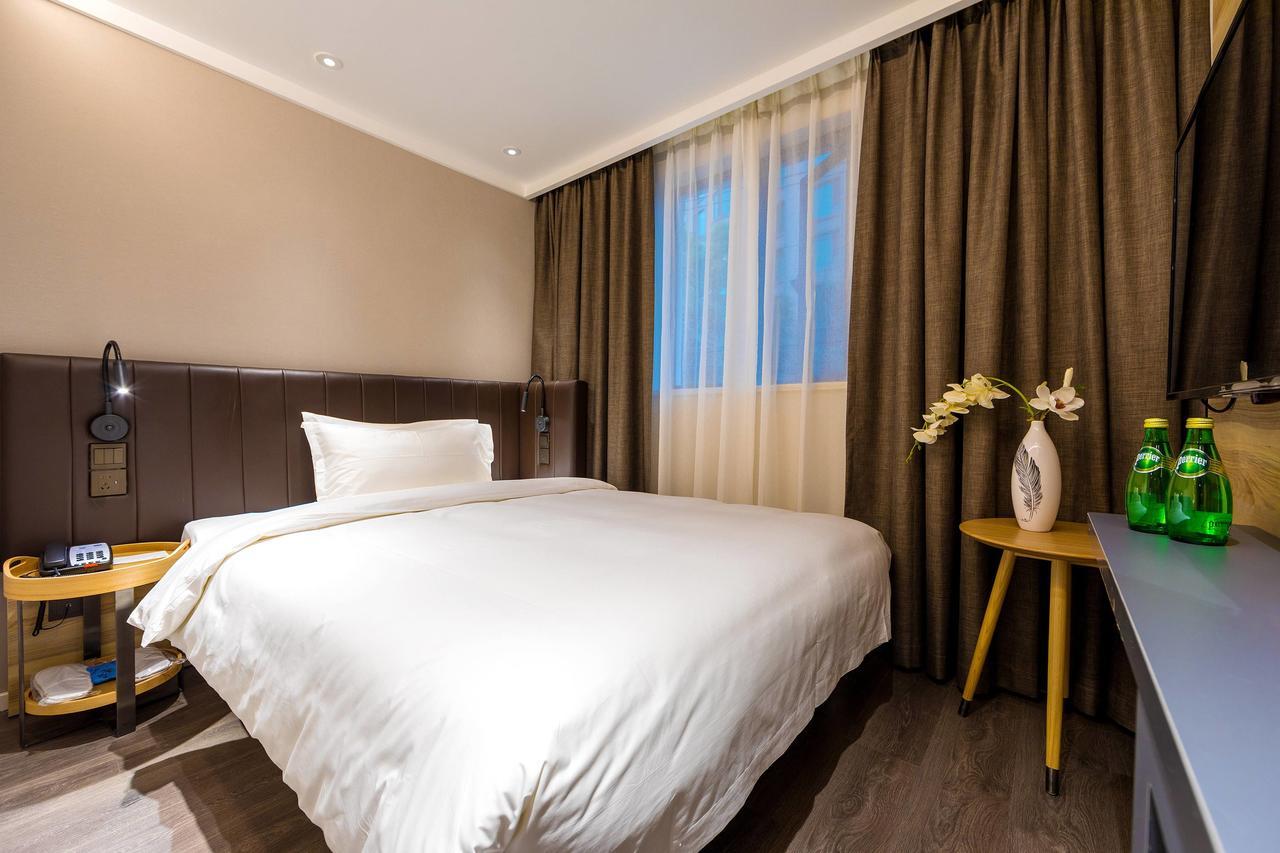 Hanting Premium Hotel Shanghai Dapu Bridge Riyueguang Shopping Mall Exterior foto